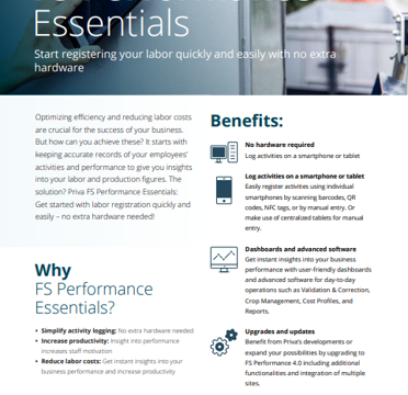 FS Performance Essentials Leaflet